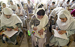 Pakistan school girls
