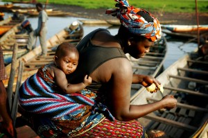 Africa-Benin-mother-child