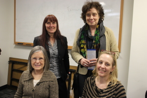 Marilyn Power, Margunn Bjørnholt, Edith Kuiper, Jennifer Olmsted