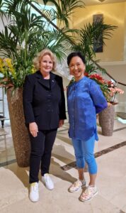 Dr Sibylle von Heydebrand and Soon-Young Yoon