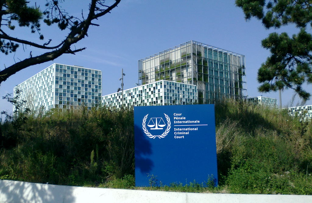 International Criminal Court building in Den Hague, picture taken in 2016