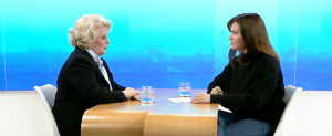 Sibylle von Heydebrand in interview at Swiss TV